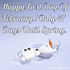 Happy First Day Of February Olaf Gif Quote.gif