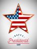 One Star Happy Presidents' Day Card _ Birthday & Greeting Cards by Davia.png