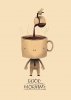 need dat morning coffee! Food & Kitchen Poster Print _ metal posters - Displate.jpeg