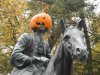 Halloween, Statue With Pumpkin.jpg